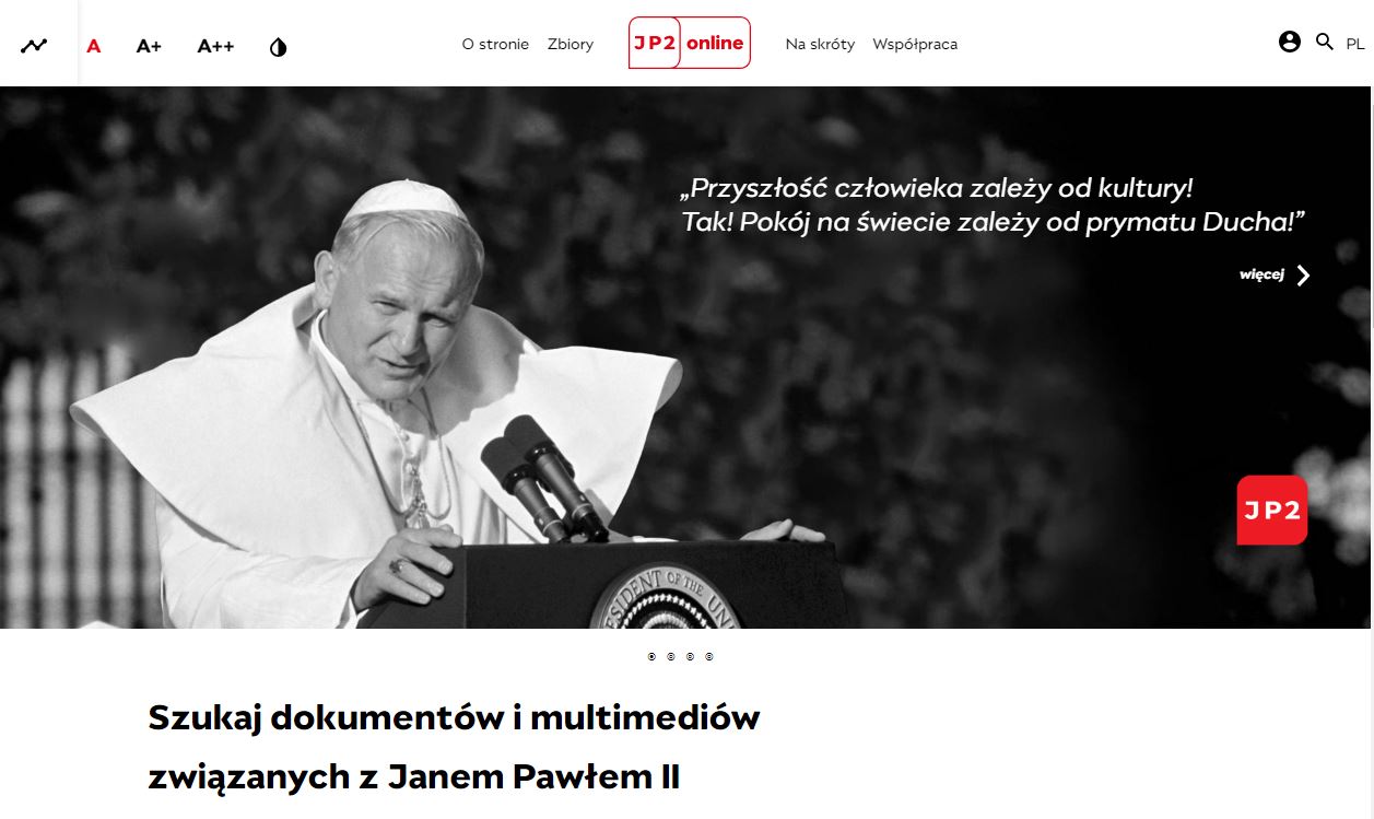 W 100. urodziny Karola Wojtyły ruszy największe wirtualne centrum wiedzy o Janie Pawle II