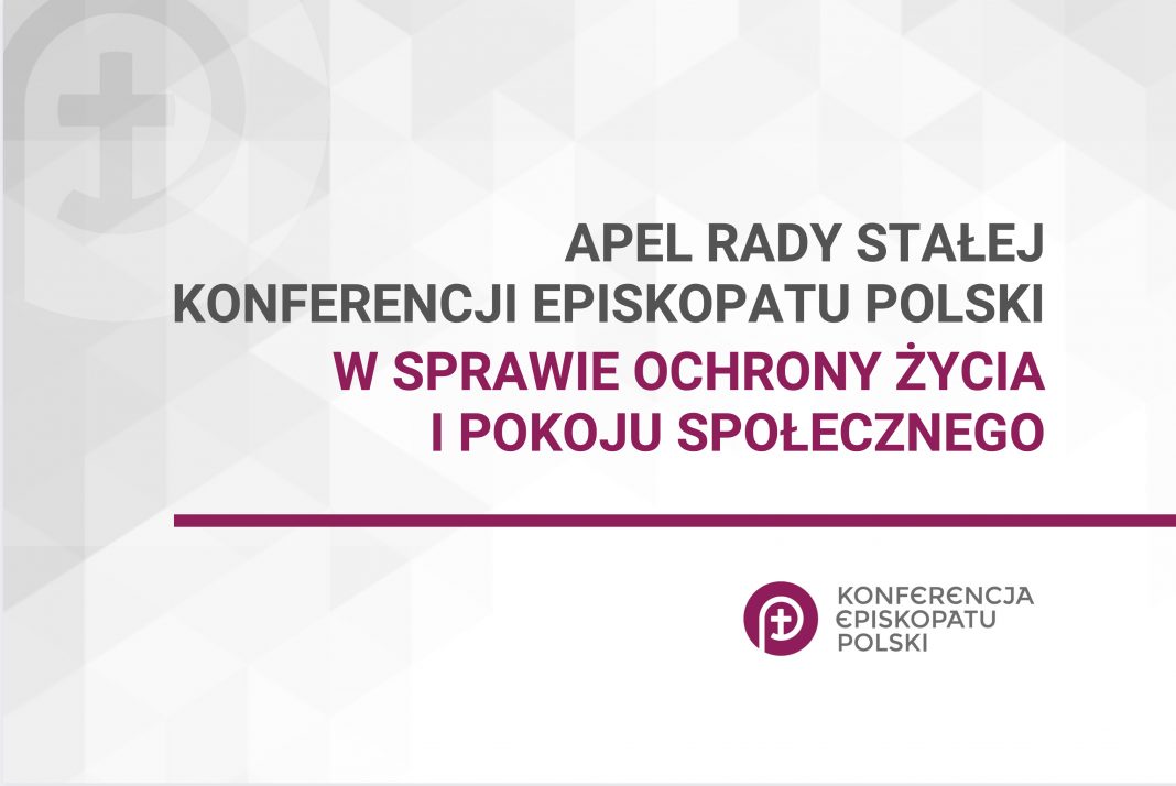 Заклик Постійної Ради Конференції Єпископів Польщі щодо захисту життя і суспільного миру