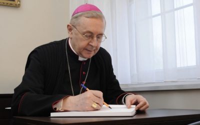 Przewodniczący Episkopatu złożył życzenia bp. nominatowi Arkadiuszowi Trochanowskiemu