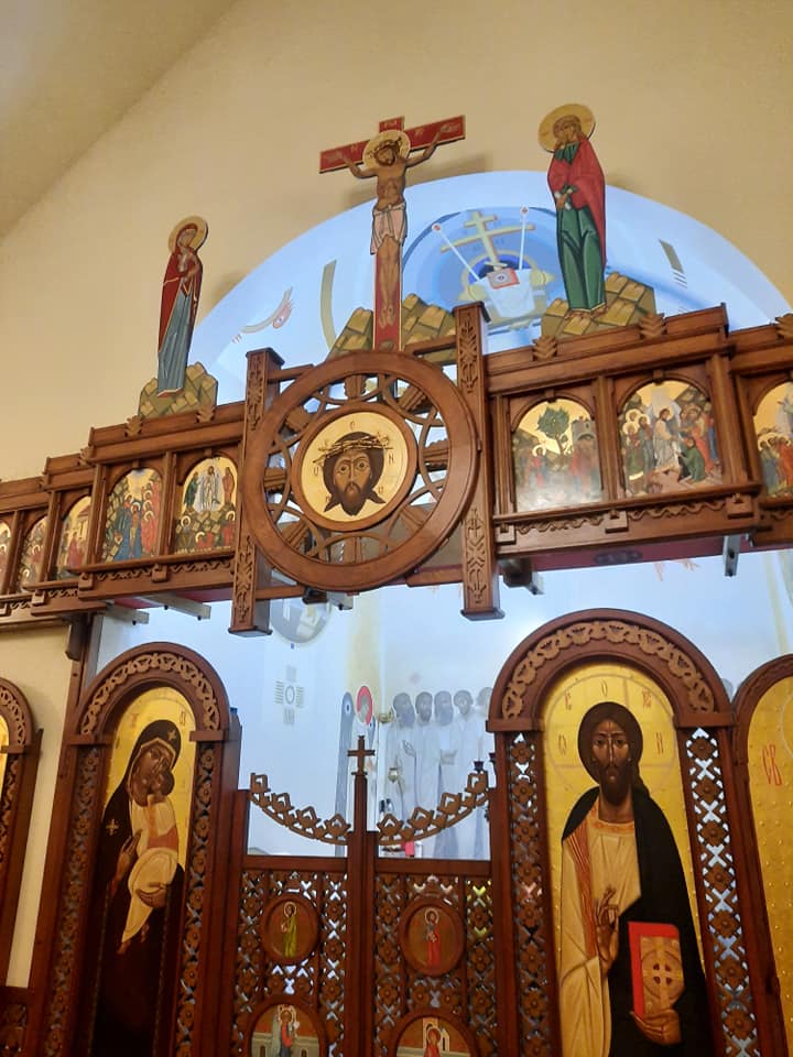 Іконостас в церкві св. Йосафата в Старґарді вже довершений