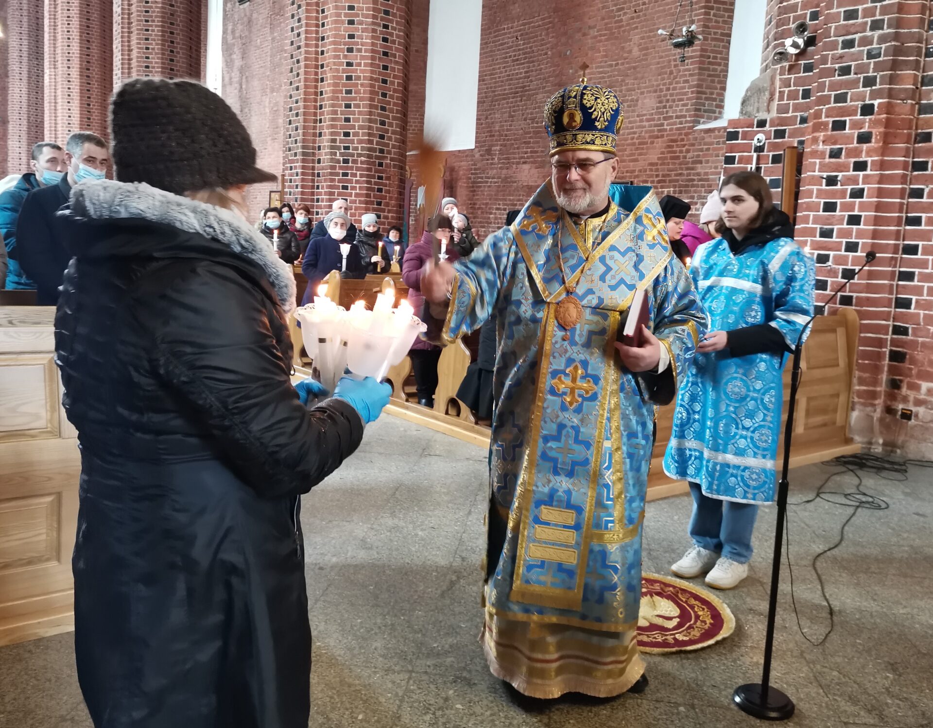 Молитва за монашество у Вроцлавському соборі в свято Стрітення Господнього