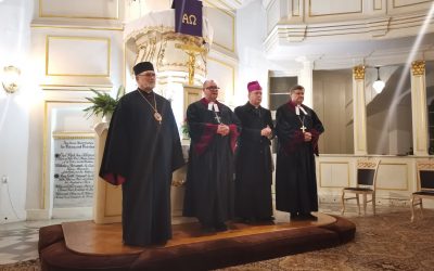 Wrocławska modlitwa o pokój w Ukrainie u Ewangelików