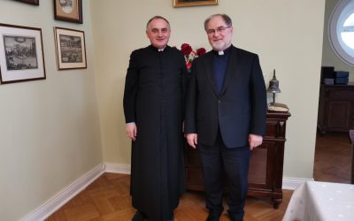 Владика Володимир відвідав Єпископа Кшиштофа Влодарчика у Бидґощі