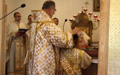Священничі свячення в парафіяльній церкві в Патоці