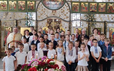 Діти з пункту навчання релігії і української мови в Кошаліні закінчили шкільний  рік