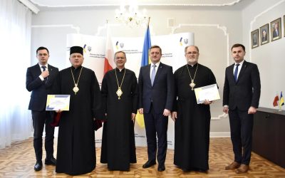 Ambasador Ukrainy w RP Vasyl Zvarych spotkał się z hierarchami Ukraińskiego Kościoła Greckokatolickiego w Polsce