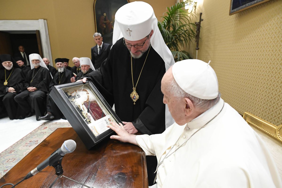 Папа Франциск написав Блаженнішому Святославові листа