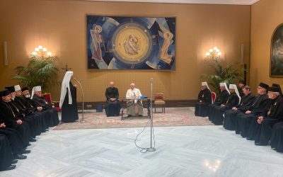 У Ватикані відбулася зустріч єпископів Синоду УГКЦ із Папою Франциском