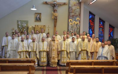 Duchowni greckokatoliccy eparchii wrocławsko-koszalińskiej w Rokitnie