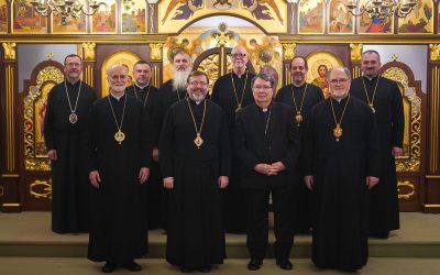 Єпископи УГКЦ діляться з Апостольським нунцієм у США болем українського народу